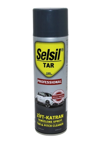 Selsil Tar Zift - Katran Temizleme Sprey 500ML Kir - Yağ (5324)