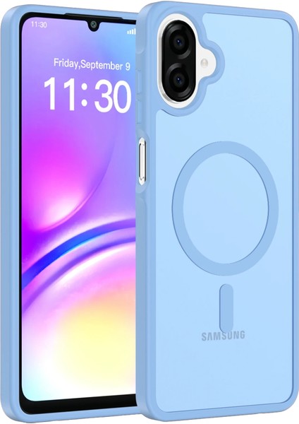Nrzsnt Joko Samsung Galaxy A07 Jota Magsafe Kapak - Açık Mavi
