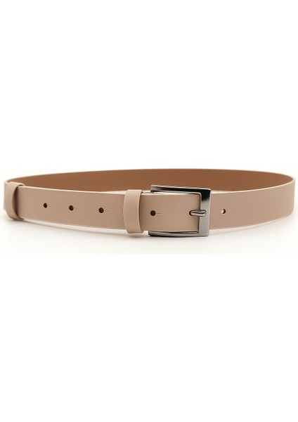 Kadın Klasik Suni Deri Kemer – Metal Tokalı Şık Model