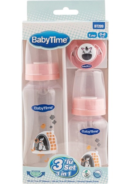 3'lü Biberon Seti