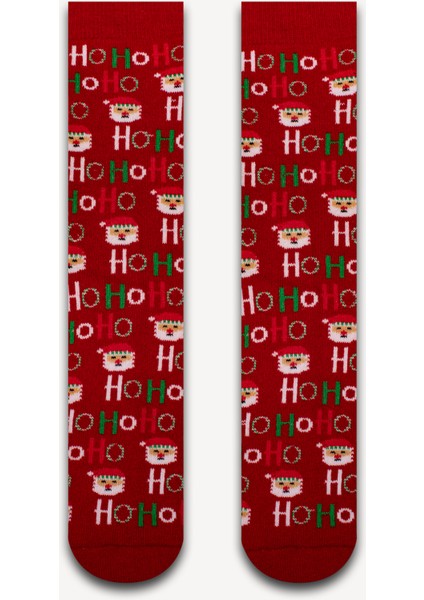 Ho Ho Ho Noel Havlu Çorap
