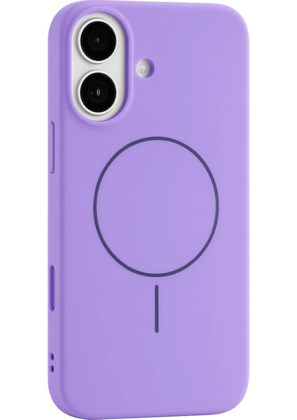 Apple iPhone 17 Jully Magsafe Kapak - Lila