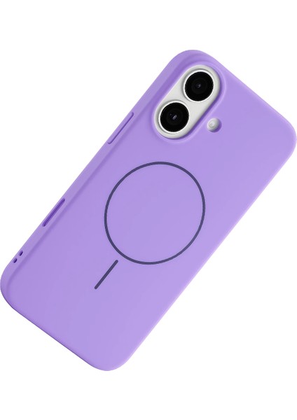 Apple iPhone 17 Jully Magsafe Kapak - Lila modelleri