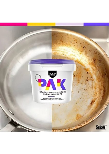 Pak Genel Amaçlı Temizleme 500GR + Mucize Yağ Sökücü Sprey