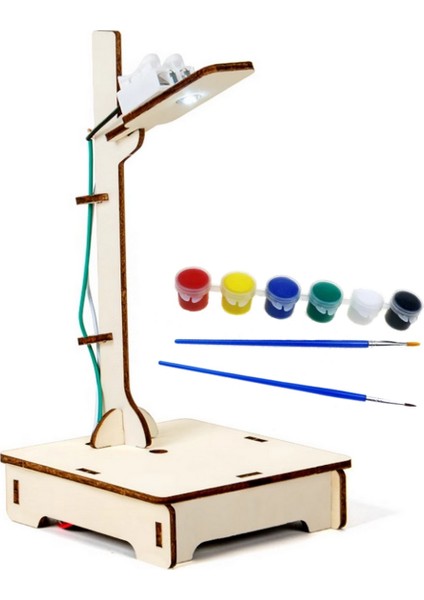 Ses Ile Çalışan Sokak Lambası Demonte E-A28