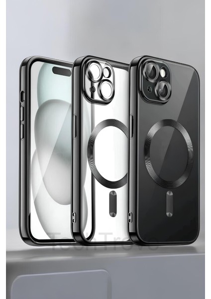 iPhone 12 Pro Max Kılıf Kamera Korumalı Sararma Yapmaz Magsafe Şarj Özellikli A++ Kalite Kapak