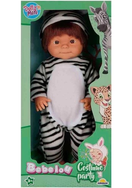 Bfs Nessiworld 40041 Bebelou Hayvan Kostümlü Bebek 40 cm