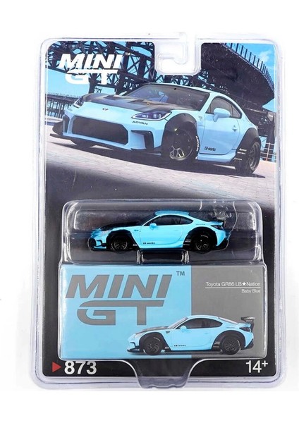 Bfs Mini Gt 1/64 Toyota GR86 Lb Nation Baby Blue - Blister Paket fiyatları