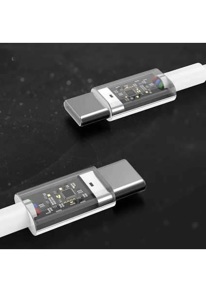 Apple 15/15 Pro Type-C To Type-C Hasır Örgü Hızlı Şarj Kablosu (1m) (5324) modelleri