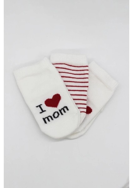 Bfs Bistyle Mom Dad 3'lü Penye Soket Çorap 10123 Ekru fırsatları