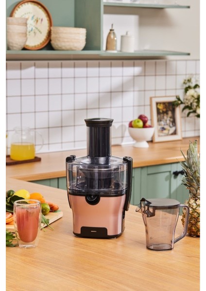 Taze Meyve Suyu ve Sebze Suyu Katı Meyve Sıkacağı -1500 W Motor Gücüyle Sert Meyve ve Sebzeleri Bile Kolayca Işler fiyatları