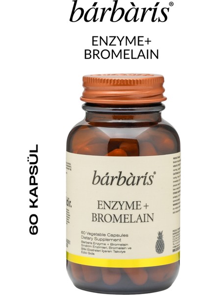 Enzyme+Bromelaın 60 Capsules fiyatları