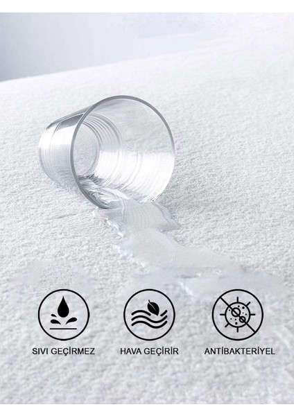 100X200 Polyester Micro Yüzey Sıvı Geçirmez Yatak Alezi fırsatları