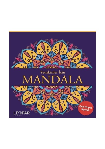 Yetişkinler Için Mandala - Mor