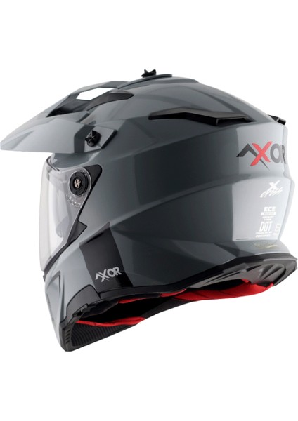 X-Cross Dual Vizör Kask Nardo Gri modelleri