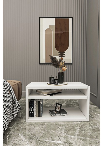 Komodin,raflı Komodin,kitap Köşesi,portatif Minifix Kurulum