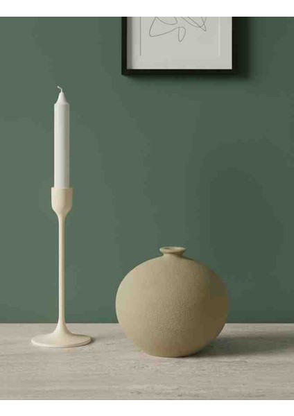 Dokulu Dekoratif Seramik Vazo