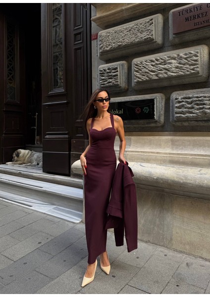 Kadın Askılı Elbise ve Ceket Takım | Alt-Üst Takım modelleri