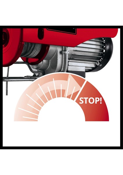 Elektrikli Vinç Tc-Eh 500 (800 W, Acil Durdurma, 12 M Burulmasız Halat, Yük Kancalı Yönlendi modelleri