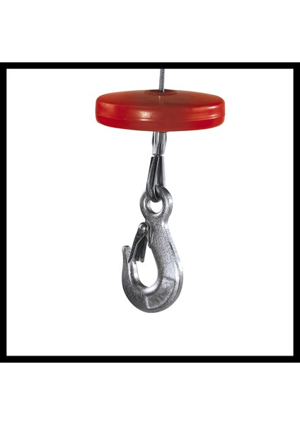 Elektrikli Vinç Tc-Eh 500 (800 W, Acil Durdurma, 12 M Burulmasız Halat, Yük Kancalı Yönlendi indirimleri