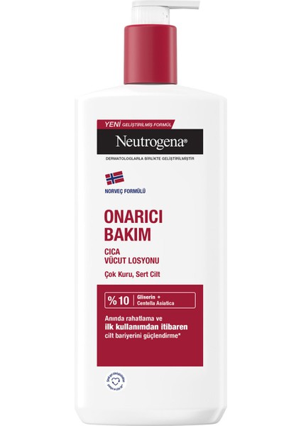 Onarıcı Bakım Vücut Losyonu 400 ml 3 Adet