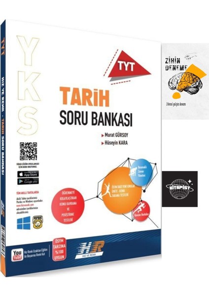 Hız ve Renk Tyt Tarih Soru BANKASI+ZİHİNDENEME-KD338
