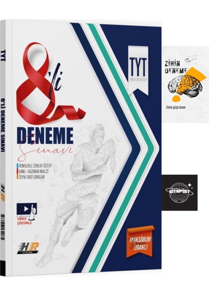 Hız ve Renk Tyt 8 Li Genel DENEME+ZİHİNDENEME-KD464