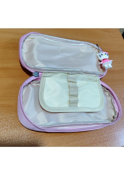 Hello Kitty Figürlü Kalem Kutusu/çantası 2 Bölmeli AD76299 modelleri