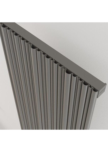 Bamboo Alüminyum Dikey Radyatör 1800X359 mm 3 Dilim Dokulu Beyaz | 792 W Yüksek Isıl Güç | 5 Yıl Üretici Garantisi fiyatları