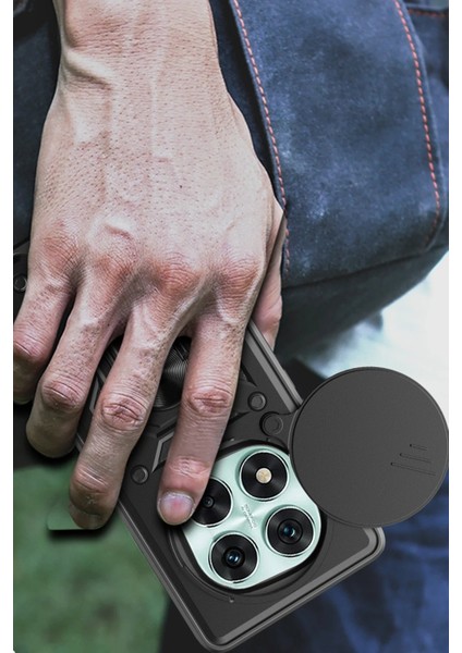 Xiaomi Redmi Note 14 Pro 5g Kılıf Pars Lens Yüzüklü Silikon - Lacivert - MRS5816-9140 modelleri