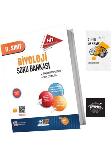 Hız ve Renk 11.sınıf Biyoloji Soru BANKASI+ZİHİNDENEME-KD186