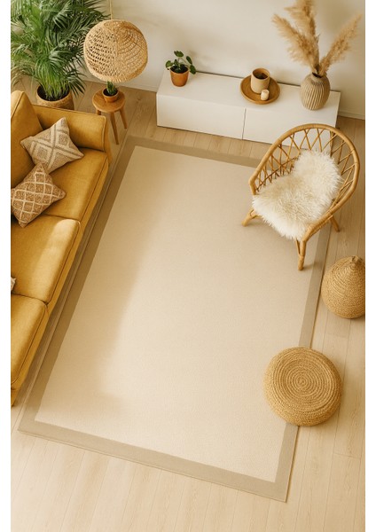 Bohem Sisal Serisi Bordürlü Kolay Temizlenebilir Leke Tutmaz Toz Yapmaz Sisal Halı modelleri