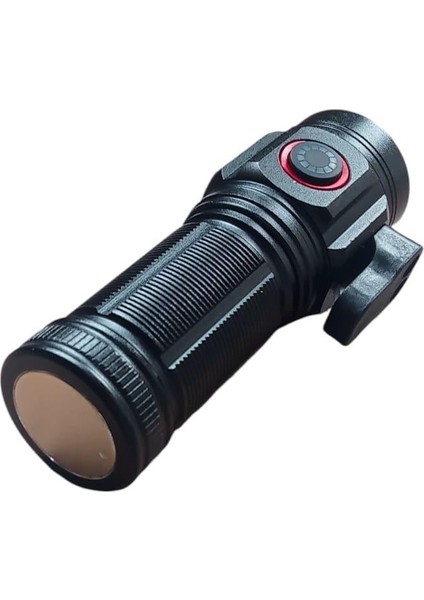 PD-7007 Mini El Feneri | 15W 1500 Lümen | Mıknatıslı Taban, Kemer Kesme, Type-C Şarjlı Metal Gövde indirimleri