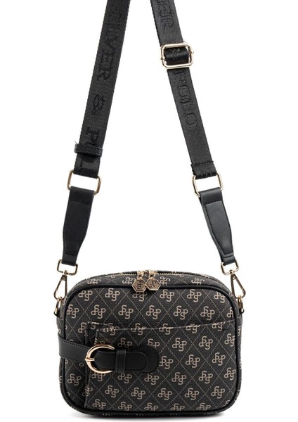 Füme - Siyah SP1256 Çapraz Çanta