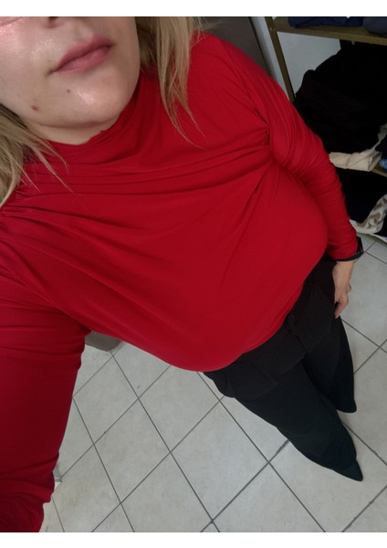 Sandy Drapeli Bluz modelleri