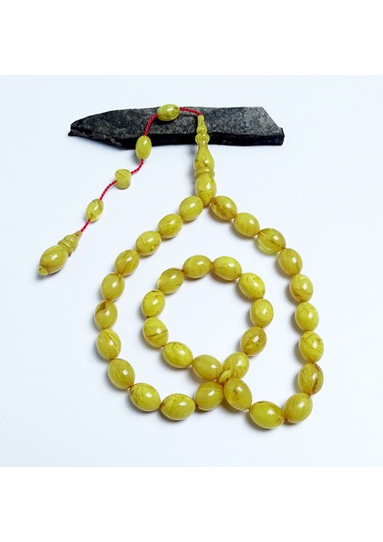 Hareli Ateş Kehribarı Tesbih