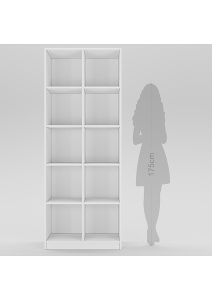 Kitaplık 209X80X45CM 07102502 fiyatları