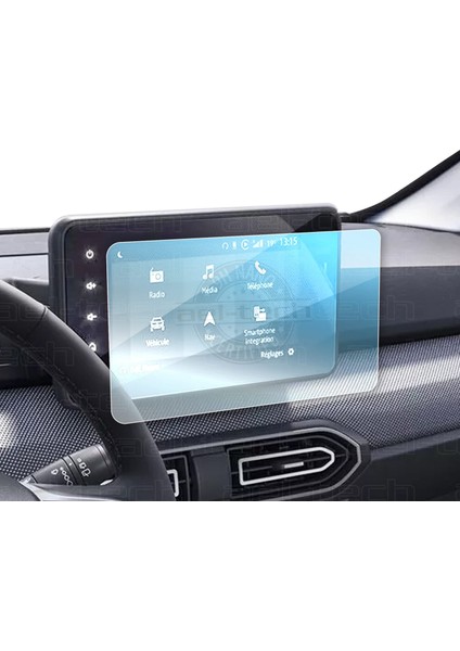 Dacia Sandero 2022 Uyumlu 8 Inç Navigasyon 9h Nano Ekran Koruyucu