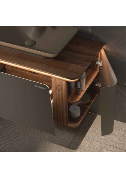 Grande Banyo Dolabı 100 cm (Boy Dolabı Dahil Değildir.) modelleri