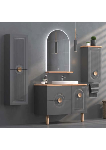 Arte Banyo Dolabı 100 cm (Boy Dolabı Dahil Değildir.)