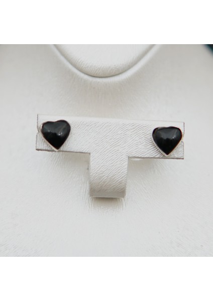 925 Ayar Gümüş Oltu Taşı Kadın Küpe SKÜ00034 fırsatları