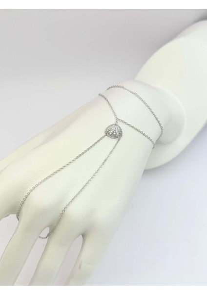 Gümüş Renk Midye Model Çelik Şahmeran