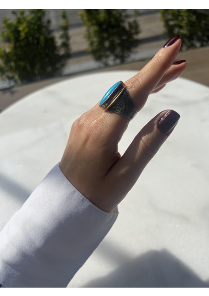 El Işi Tasarım Firuze Taşlı Yüzük fiyatları