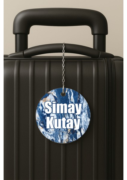 Kişiye Özel Isim Soyisim Kelime Yazılı Pleksi Bavul Etiketi Valiz Etiketi Isim Tasarim 79