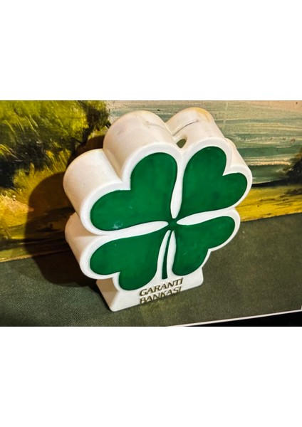 Garanti Bankası Yonca Kumbara 13,5 cm 12 cm Ölçülerinde modelleri