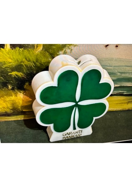 Garanti Bankası Yonca Kumbara 13,5 cm 12 cm Ölçülerinde fırsatları