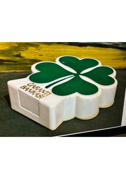 Garanti Bankası Yonca Kumbara 13,5 cm 12 cm Ölçülerinde indirimleri