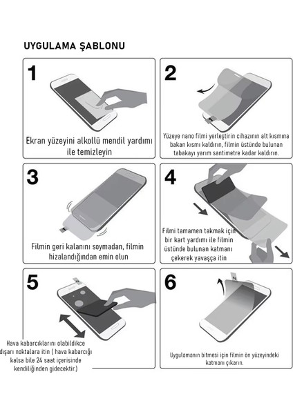 Zte Redmagic Astra Gaming Tablet ile Uyumlu Full Tpu Nano Ön Ekran Koruma Filmi EKM104 fiyatları