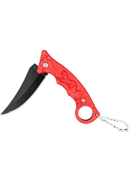 Savex Aslan Desenli Cep Çakısı Kırmızı (3836) fiyatları