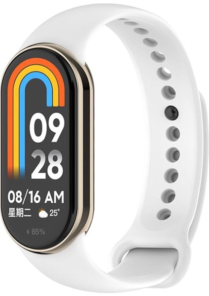 Xiaomi Smart Band 10 ( Mi Band 10 ) Uyumlu Silikon Kordon Esnek Renkli Sportif Klasik Kayış